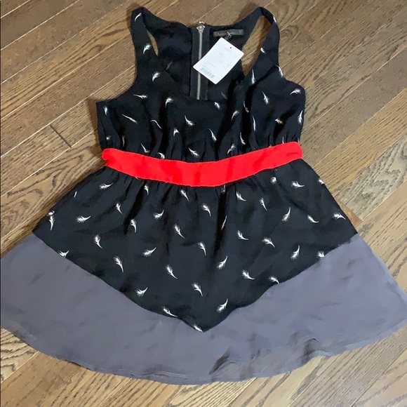 🖤Urban Outfitters Printed Chiffon Zip Top, XS - Picture 6 of 11